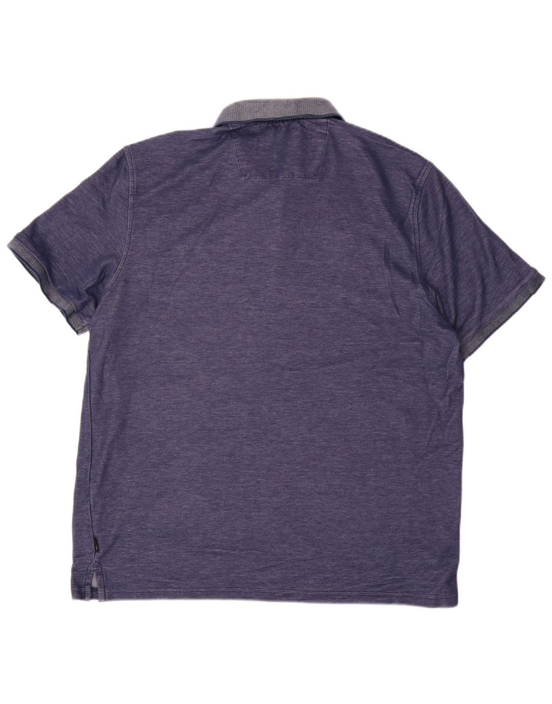 CALVIN KLEIN Polo para hombre grande azul algodón