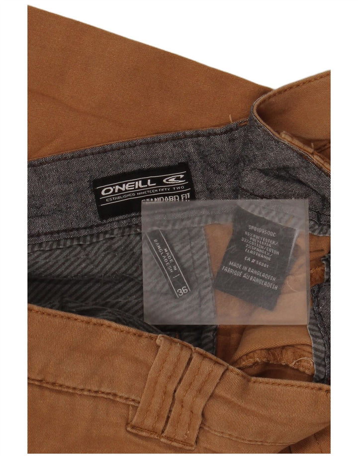 O'Neill Pantalón chino de corte estándar para hombre W36 L30 Poliéster marrón