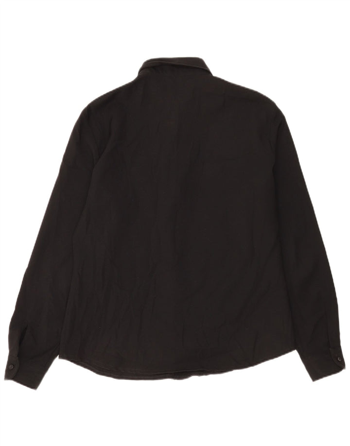 Camisa Benetton Mujer ES 44 Grande Negro