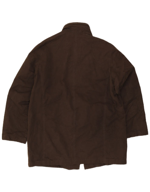Marks & Spencer Chaqueta cortavientos para hombre UK 38 Algodón marrón medio