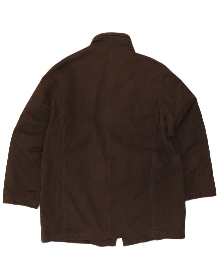 Marks & Spencer Chaqueta cortavientos para hombre UK 38 Algodón marrón medio