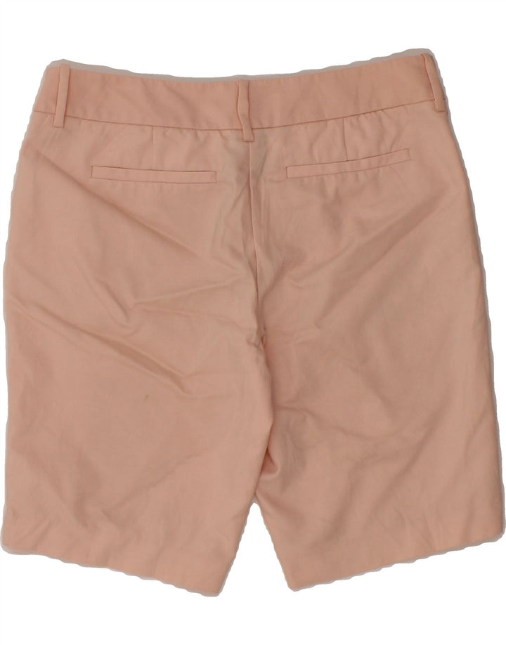 MOSSIMO Womens Stretch Bermuda Shorts US 10 Large W34 Pink Cotton Vintage Mossimo and Second-Hand Mossimo from Messina Hembry 