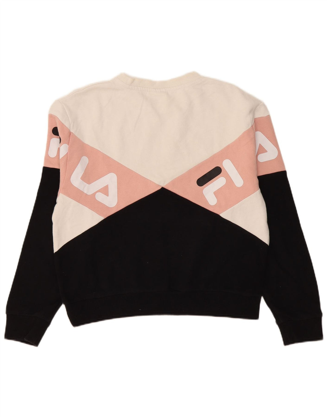 Fila - Sudadera gráfica para mujer, talla 40, talla M, multicolor