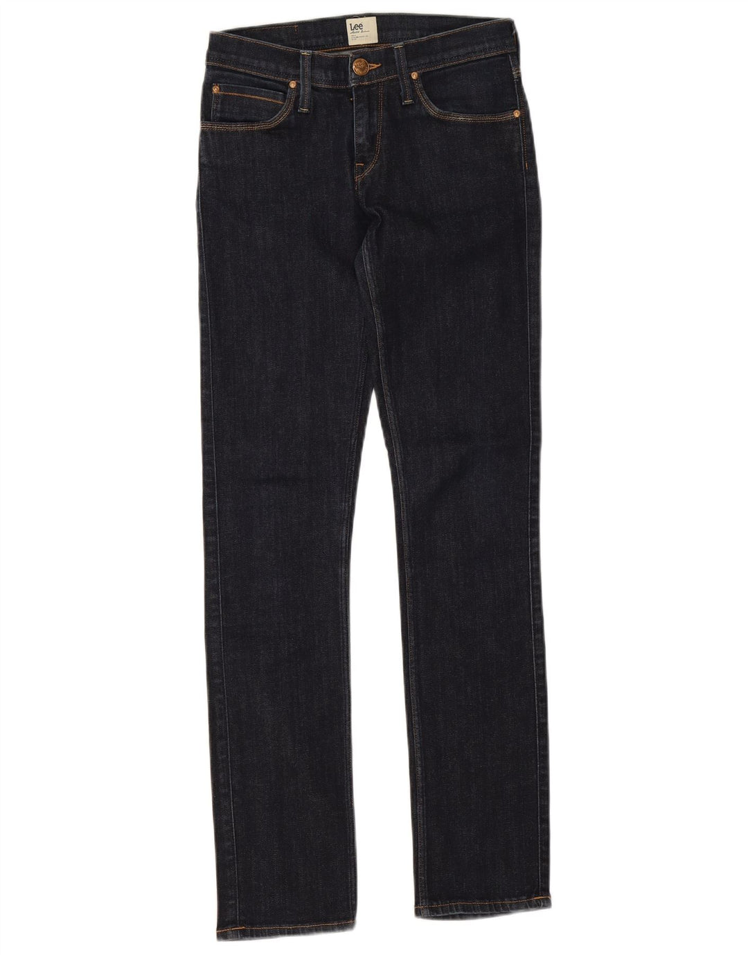 LEE Mujer Jade Slim Jeans W26 L31 Algodón Azul Marino