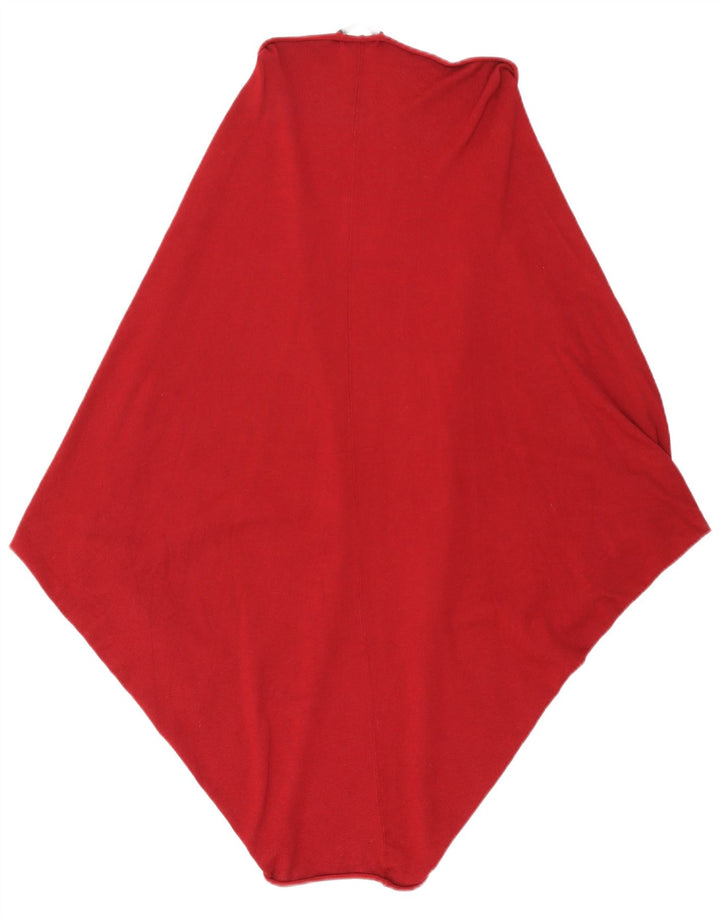 ZARA Cárdigan abierto largo para mujer, talla 40, color granate mediano