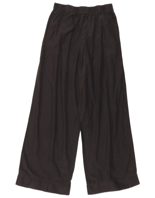 Pantalones casuales de pierna ancha para mujer Cos W30 L30 Algodón negro