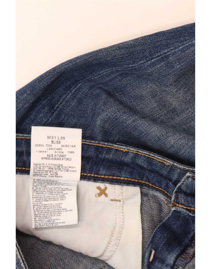Vaqueros Lee Bliss Bootcut para mujer W31 L35 Algodón azul