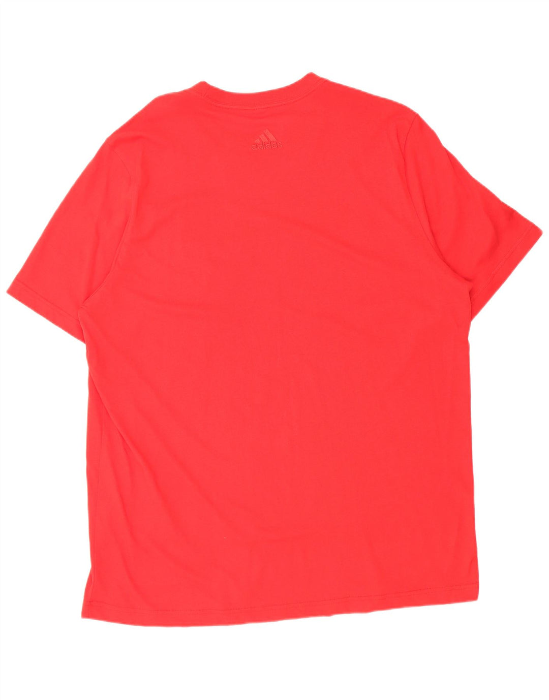 ADIDAS Mens Tall Graphic T-Shirt Top 2XL Red
