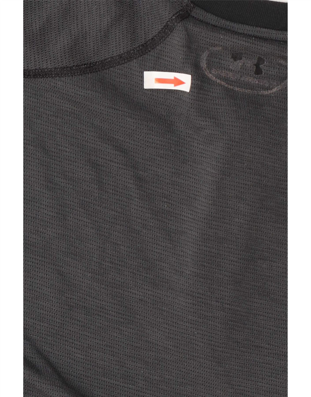 Camiseta Under Armour Hombre Manga Larga Gris Medio