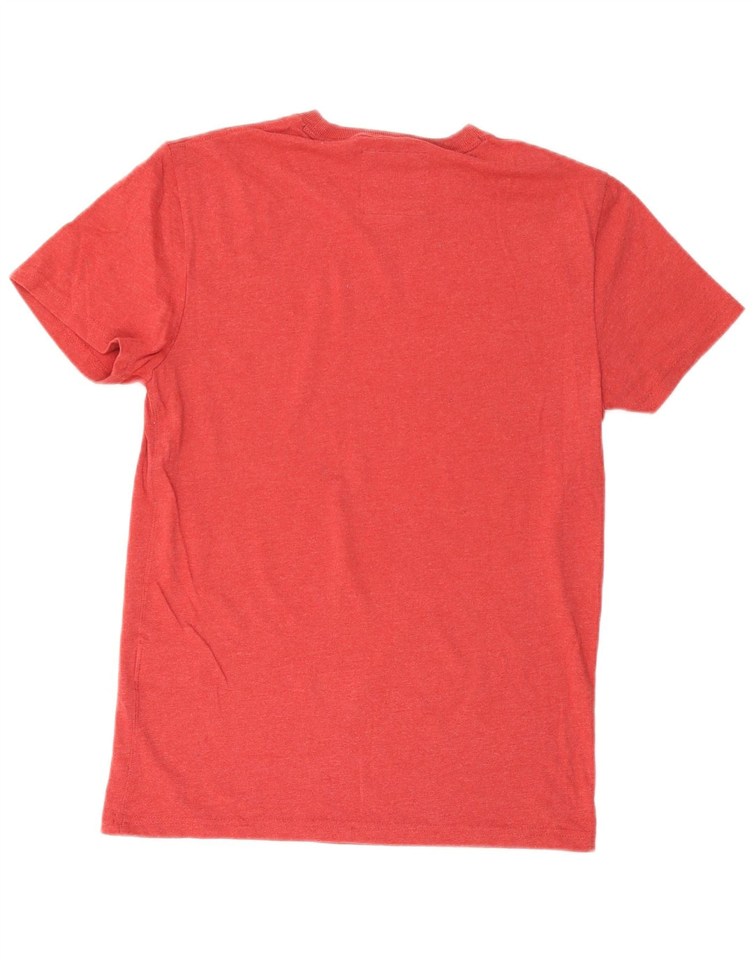SUPERDRY Camiseta gráfica para hombre Top pequeño de algodón rojo