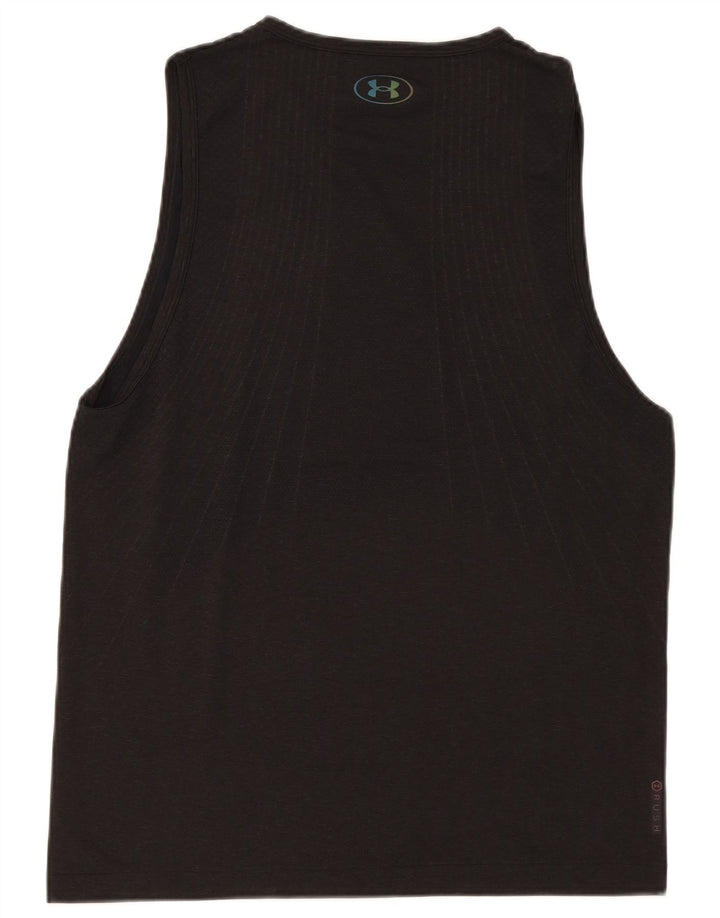 Under Armour Hombre Chaleco Top Grande Negro