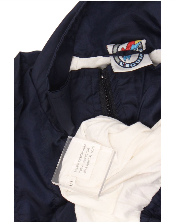 L'Equipe Chaqueta De Chándal Hombre XL Azul Marino Colorblock Poliamida