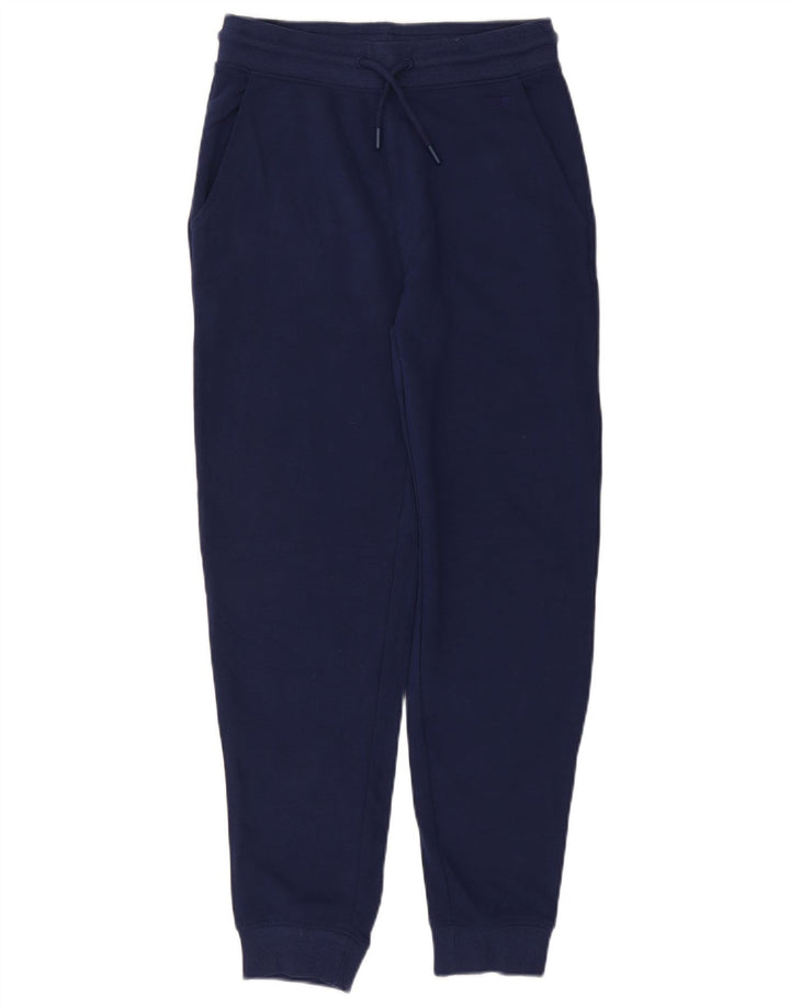 Carrera Hombre Pantalones De Chándal Joggers Small Azul Marino Algodón