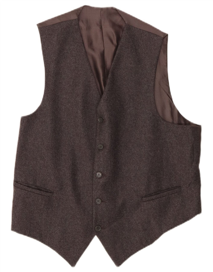 Chaleco vintage para hombre IT 52 Gris grande