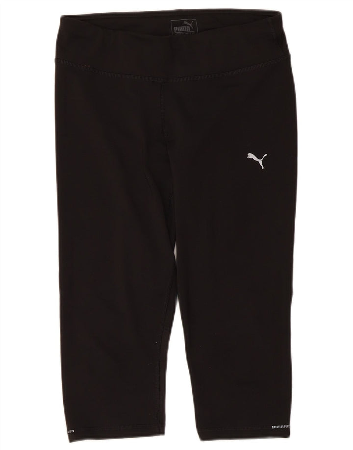 Puma Leggings Capri para Mujer Reino Unido 14 Mediano Negro
