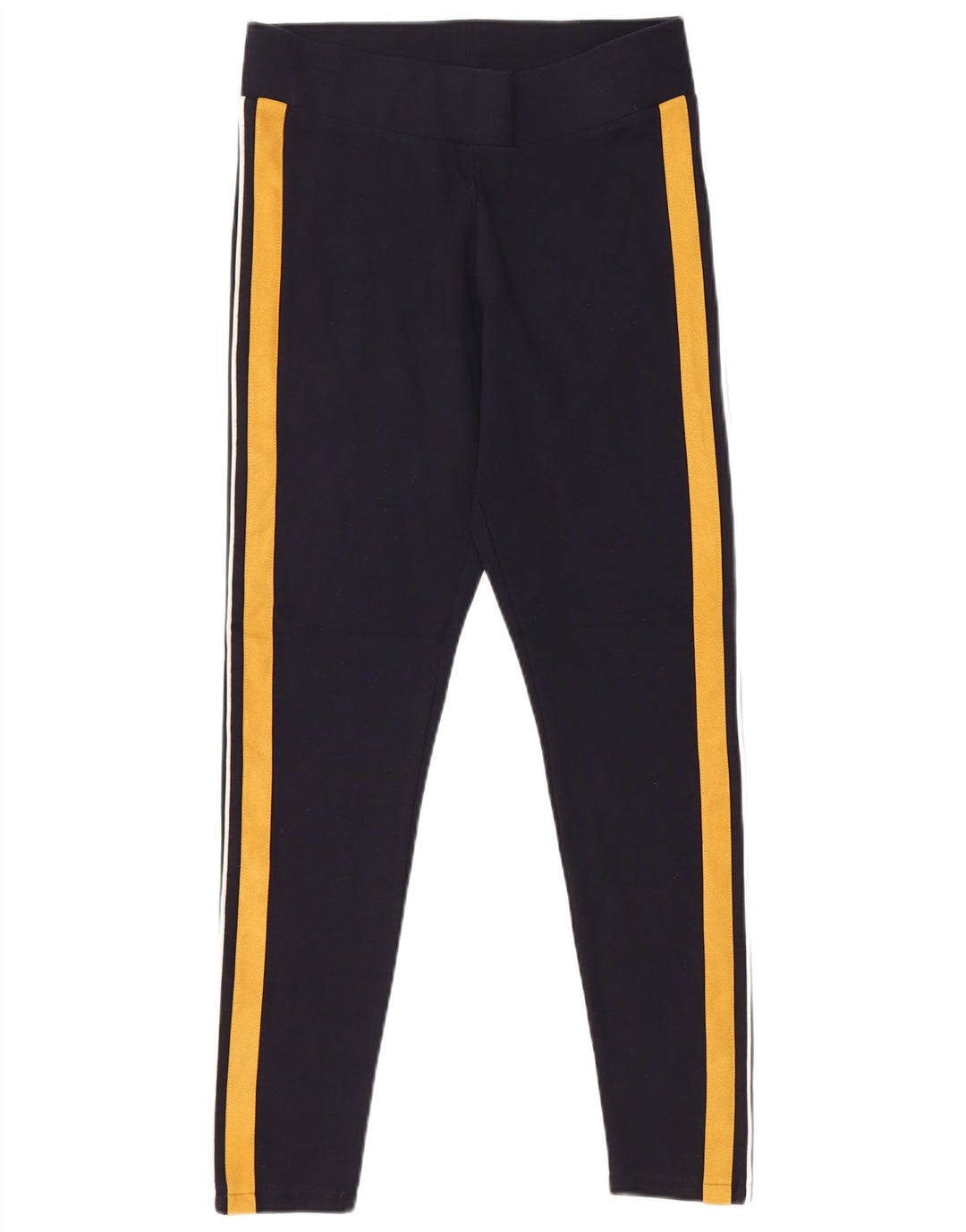 MARKS & SPENCER Leggings para mujer UK 40 Medio Azul marino Viscosa con bloques de color