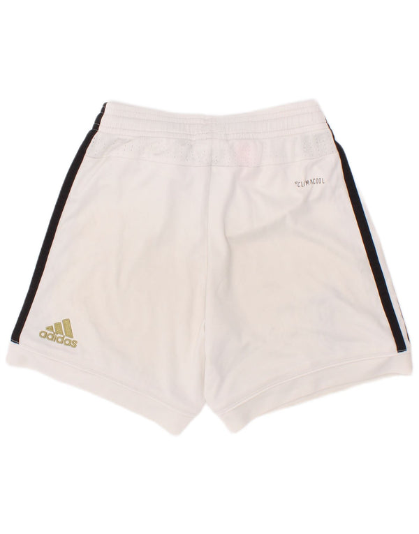 Adidas Boys Juventus Graphic Sport Shorts 7-8 años Blanco Poliéster