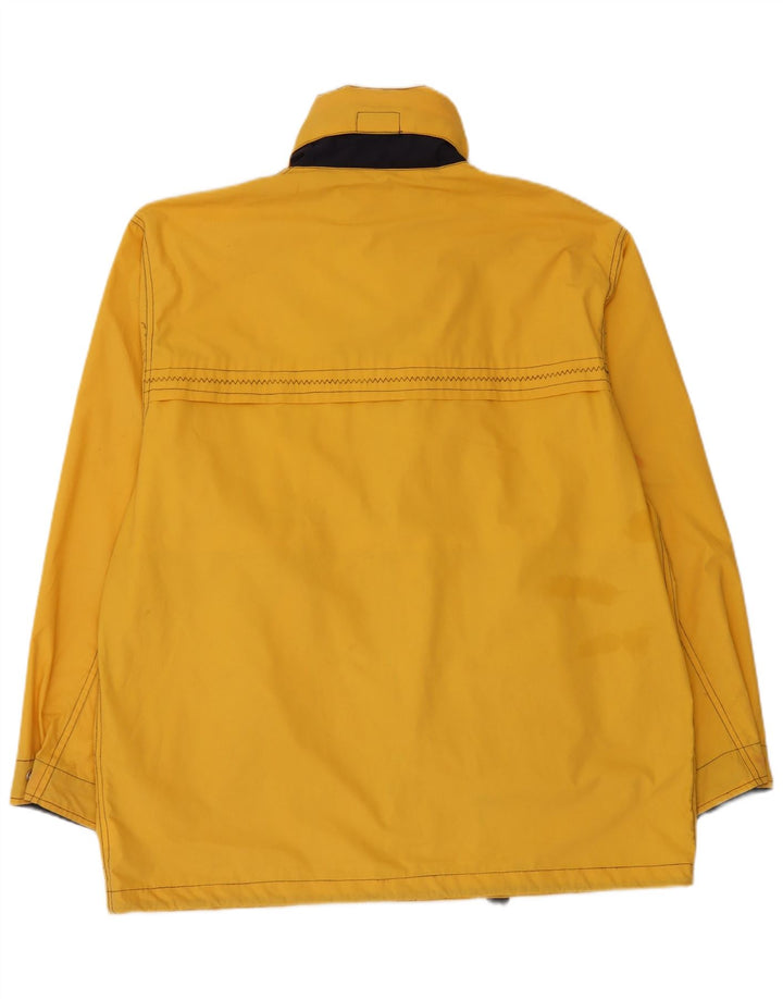 Royal Coast Chaqueta impermeable para yates para hombre, Reino Unido 40, poliéster amarillo grande
