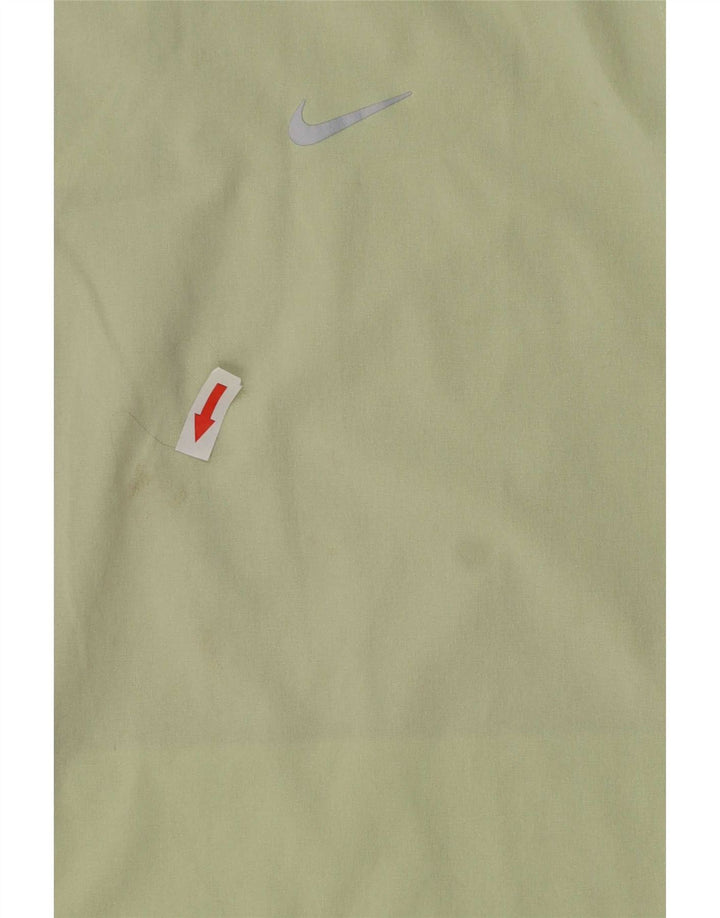 Chaqueta impermeable con capucha Nike para mujer ES 40 XL Poliéster verde