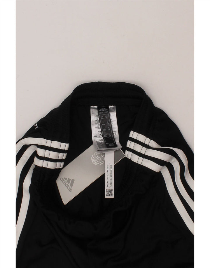 ADIDAS Boys Aeroready Sport Shorts 7-8 Years  Black Polyester Vintage Adidas and Second-Hand Adidas from Messina Hembry 