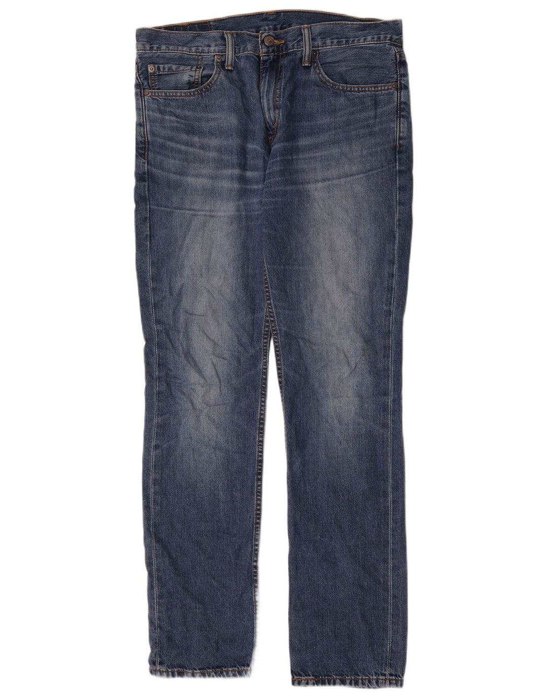 Levi's Hombre 511 Slim Jeans W33 L32 Algodón Azul