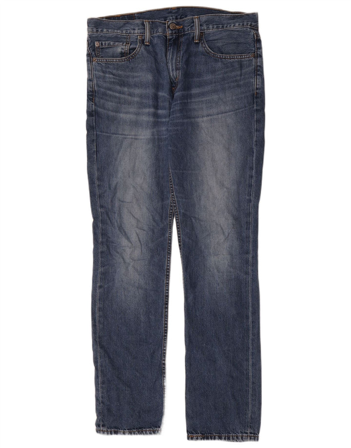Levi's Hombre 511 Slim Jeans W33 L32 Algodón Azul