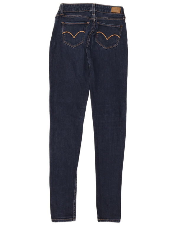 Levi's Mujer Legging Skinny Jeans W26 L32 Algodón Azul Marino