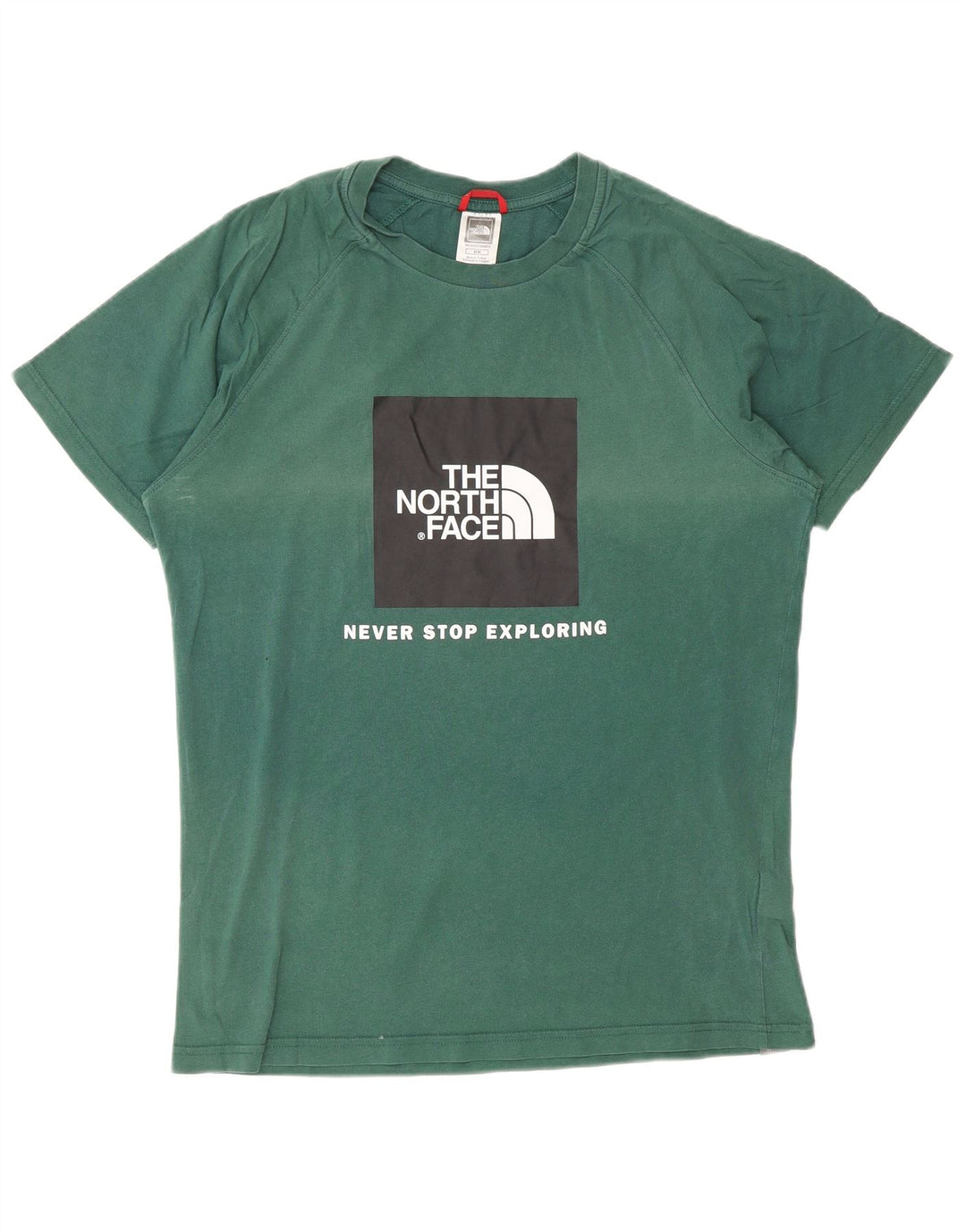 THE NORTH FACE Camiseta gráfica para hombre Top Algodón verde medio