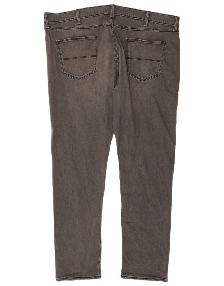 Marks & Spencer Vaqueros ajustados para hombre W42 L33 Algodón gris
