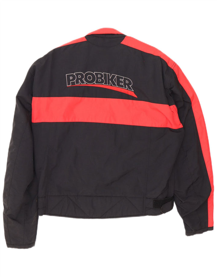 Probiker Chaqueta de motociclista para hombre UK 38 Medium Black Colourblock