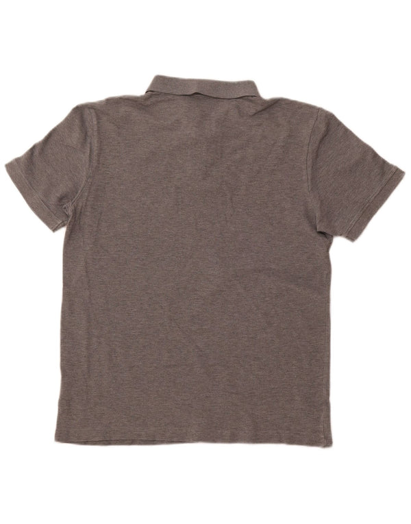 Polo PUMA para hombre de algodón gris medio