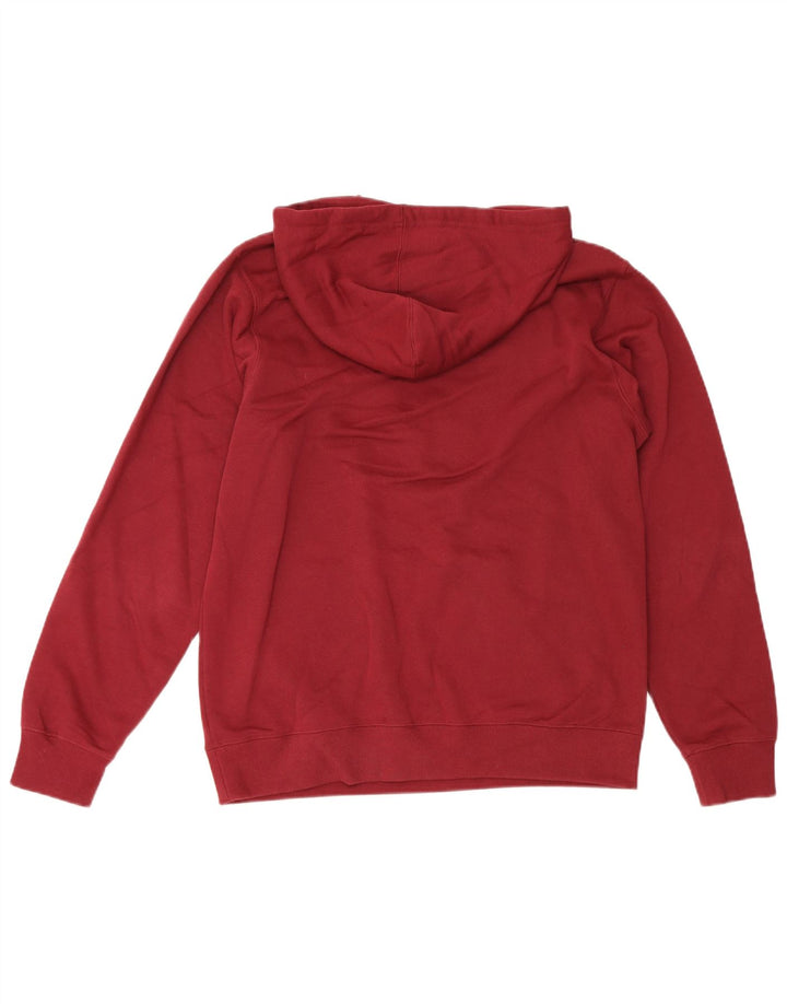 Converse Hombre Sudadera con capucha Jumper Medium Borgoña Algodón
