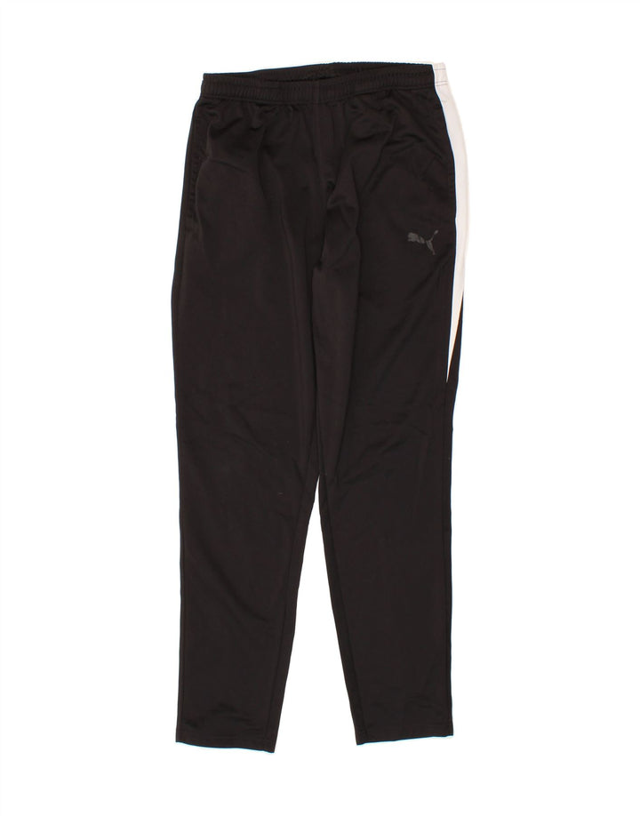 PUMA Mens Tracksuit Trousers Medium Black Colourblock Vintage Puma and Second-Hand Puma from Messina Hembry 