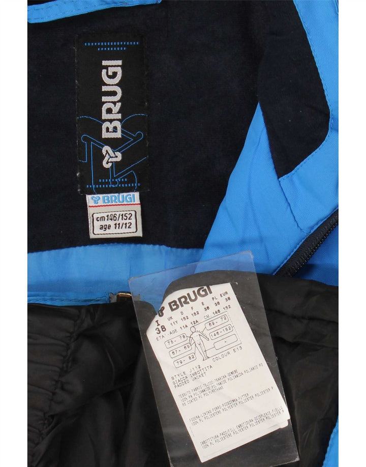 Brugi Chaqueta de esquí para niño 11-12 años Azul Colorblock Poliamida