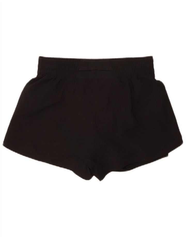 Nike - Pantalones cortos deportivos Dri Fit para mujer, talla M, poliéster negro