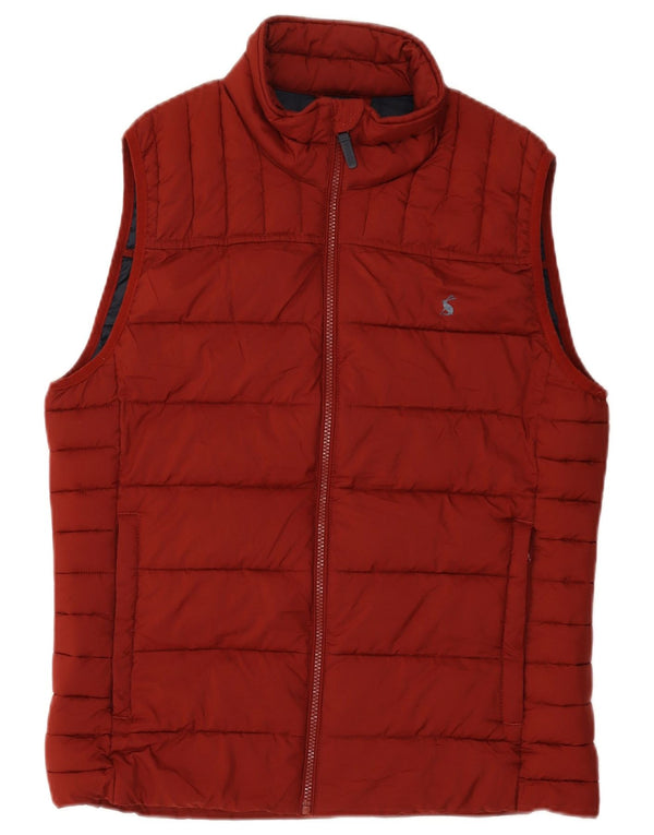 Chaleco acolchado para hombre Joules UK 38 Poliéster burdeos mediano