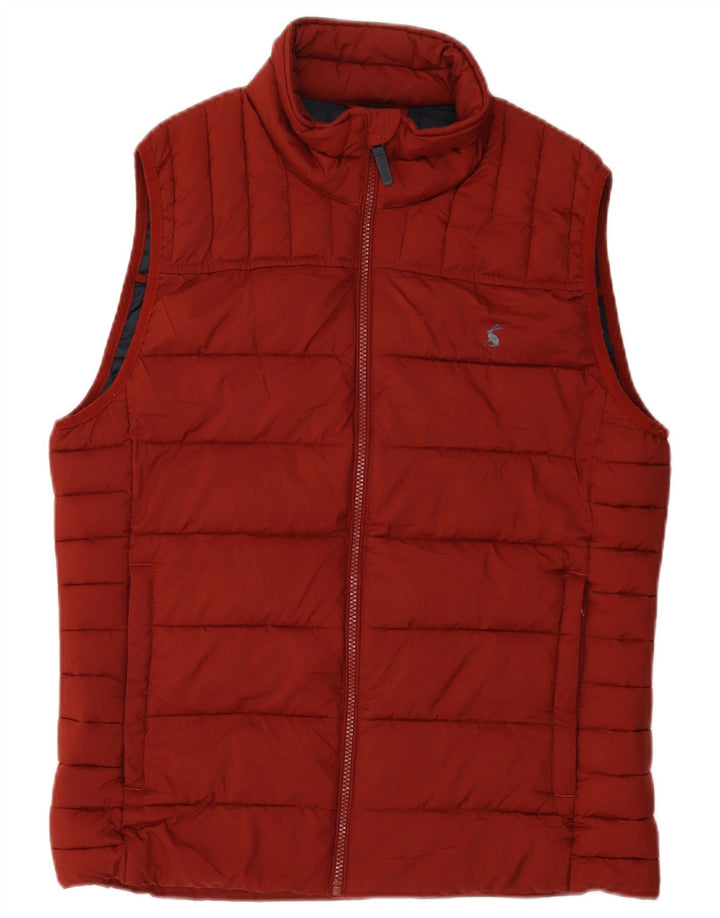Chaleco acolchado para hombre Joules UK 38 Poliéster burdeos mediano