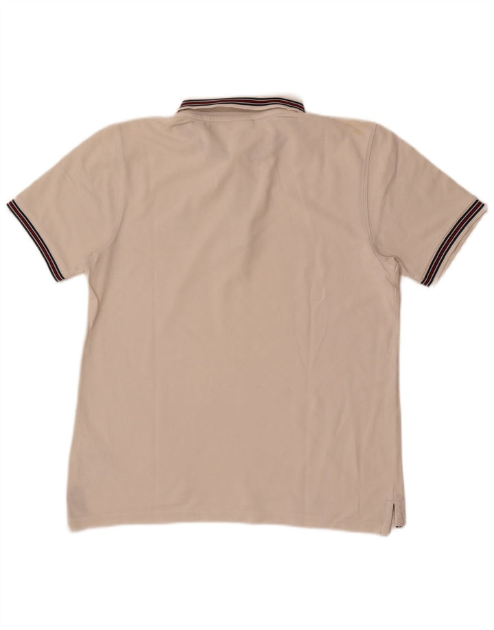 Fila Polo Hombre Algodón Blanco Grande