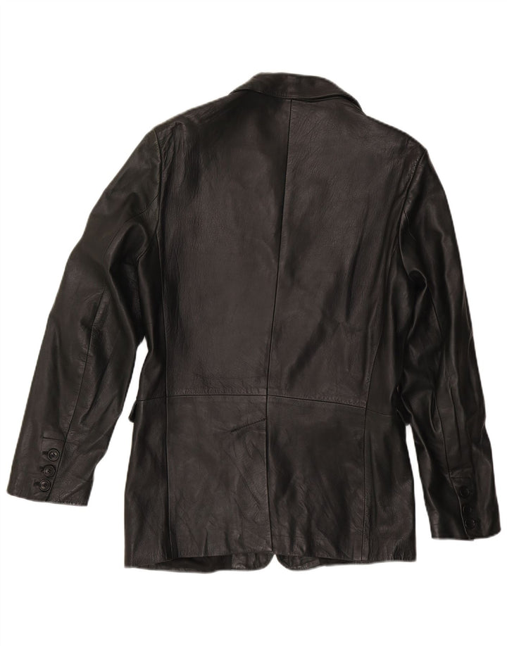 Chaqueta de cuero Zen para mujer IT 50 XL Cuero negro