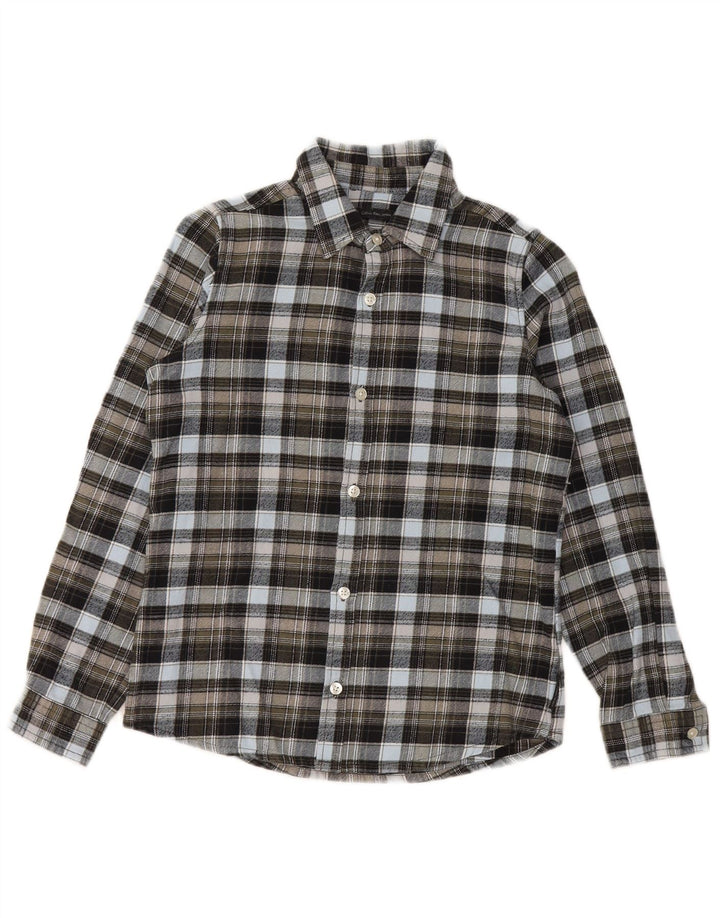 CALVIN KLEIN JEANS Camisa de franela para niño 9-10 años Cuadros multicolor