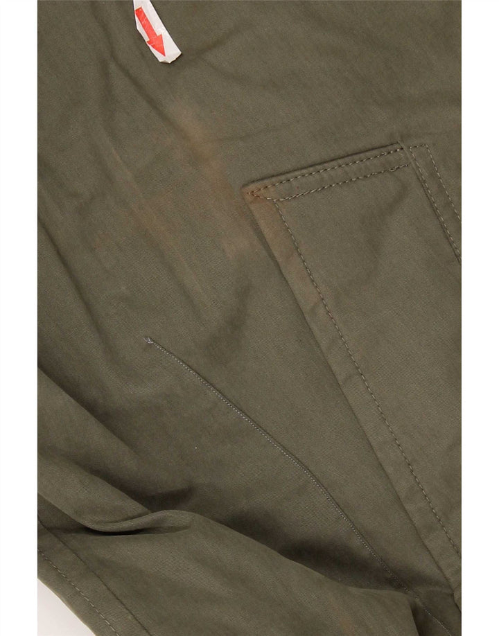 Abrigo Hugo Boss para mujer EU 54 2XL Algodón caqui