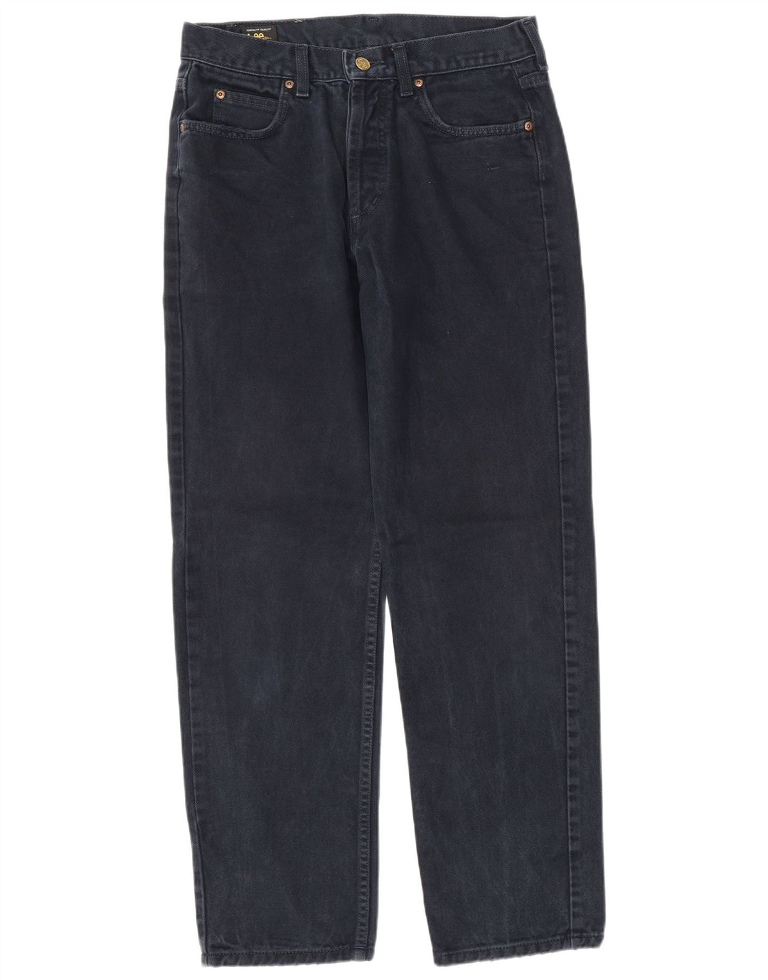 Vaqueros Rectos Lee Hombre W30 L31 Azul Marino