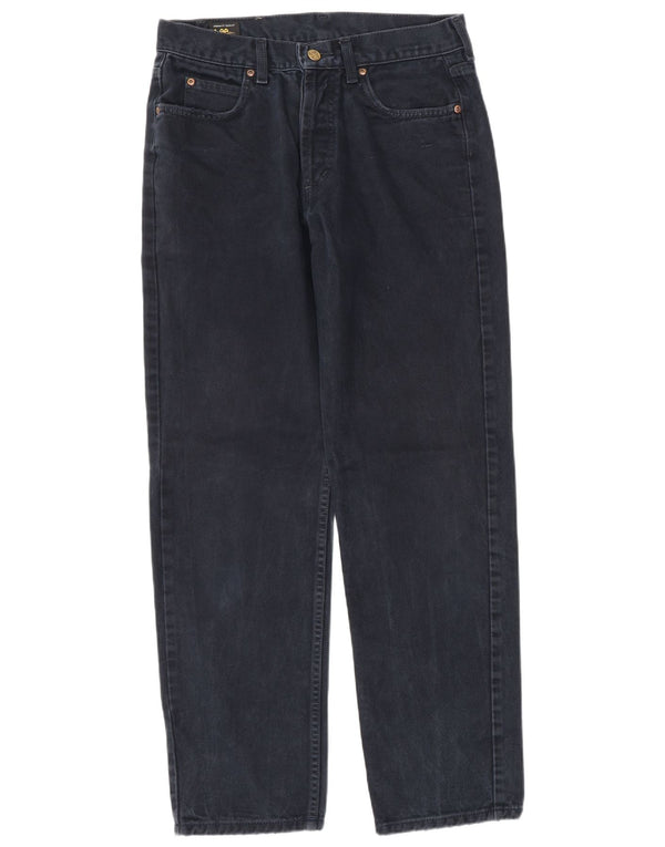 Vaqueros Rectos Lee Hombre W30 L31 Azul Marino
