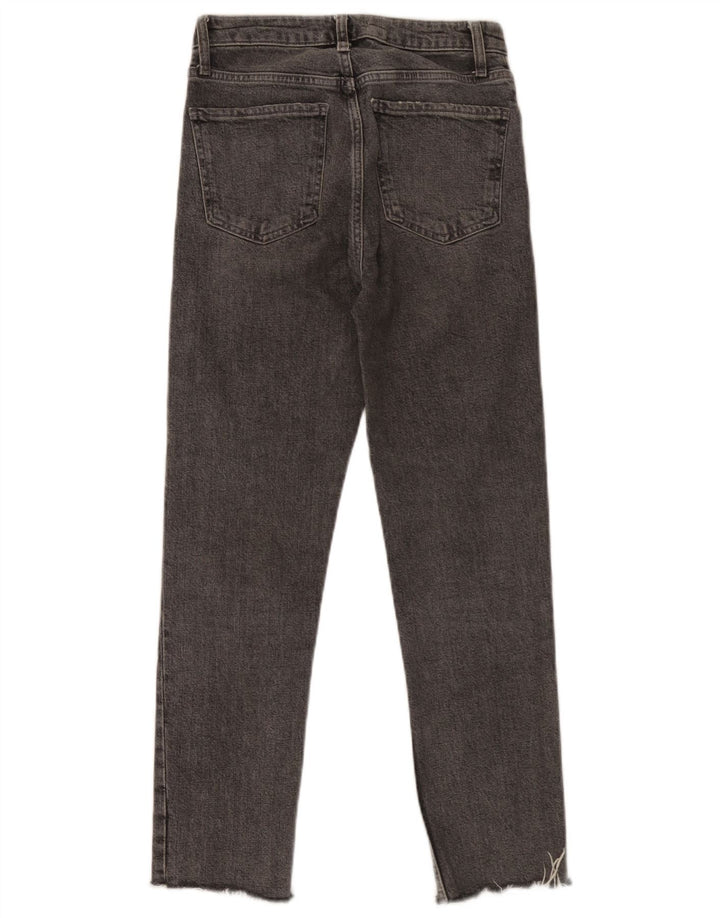 Zara Vaqueros Slim Mujer EU 34 2XS W24 L26 Gris