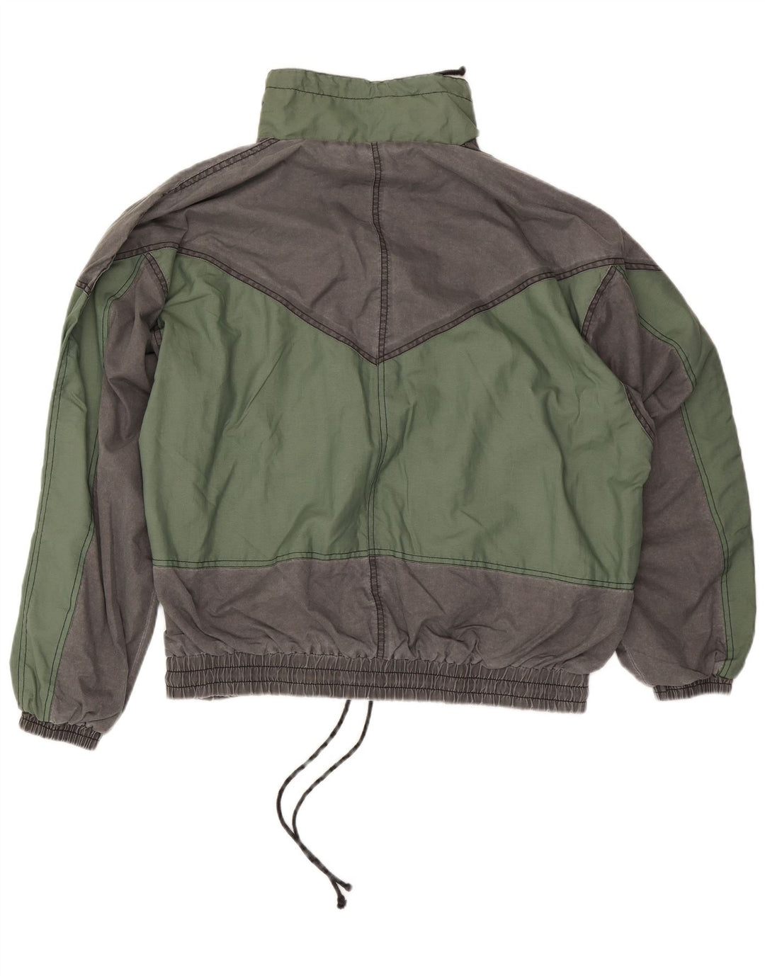 Chaqueta bomber vintage para hombre IT 52/54 XL Poliéster color block multicolor