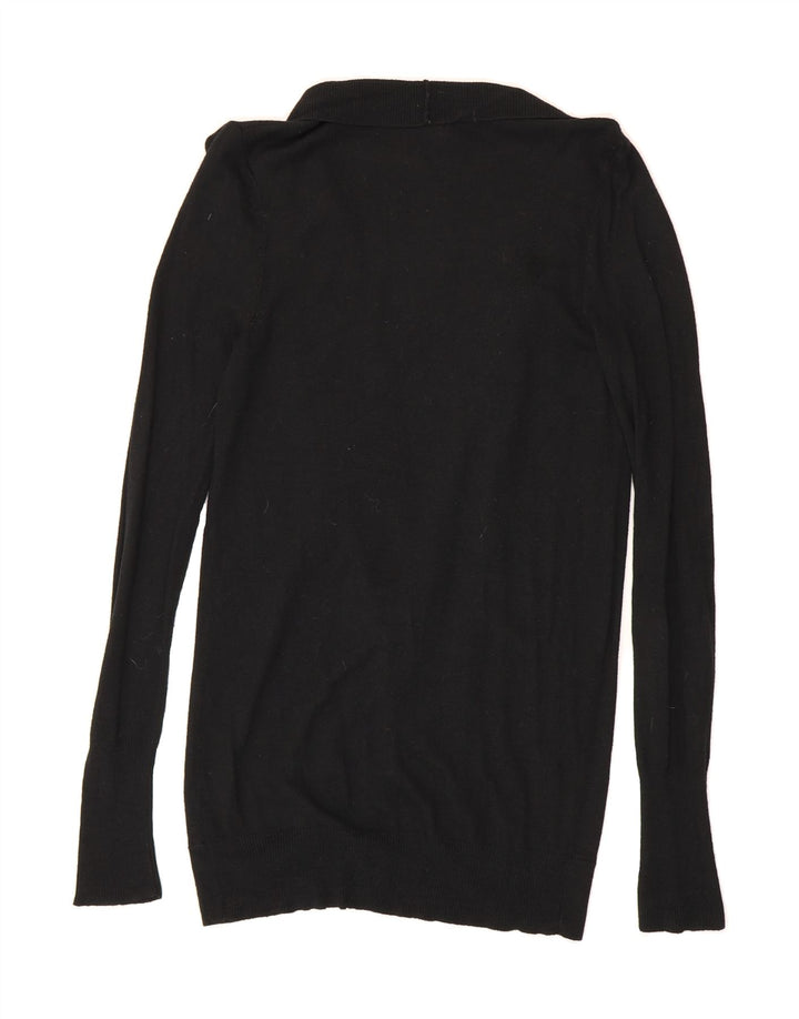 MOSSIMO Womens Open Cardigan Sweater UK 6 XS Black Vintage Mossimo and Second-Hand Mossimo from Messina Hembry 