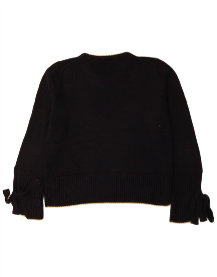 Marks & Spencer - Jersey de cuello redondo para mujer, talla 40, tamaño mediano, azul marino
