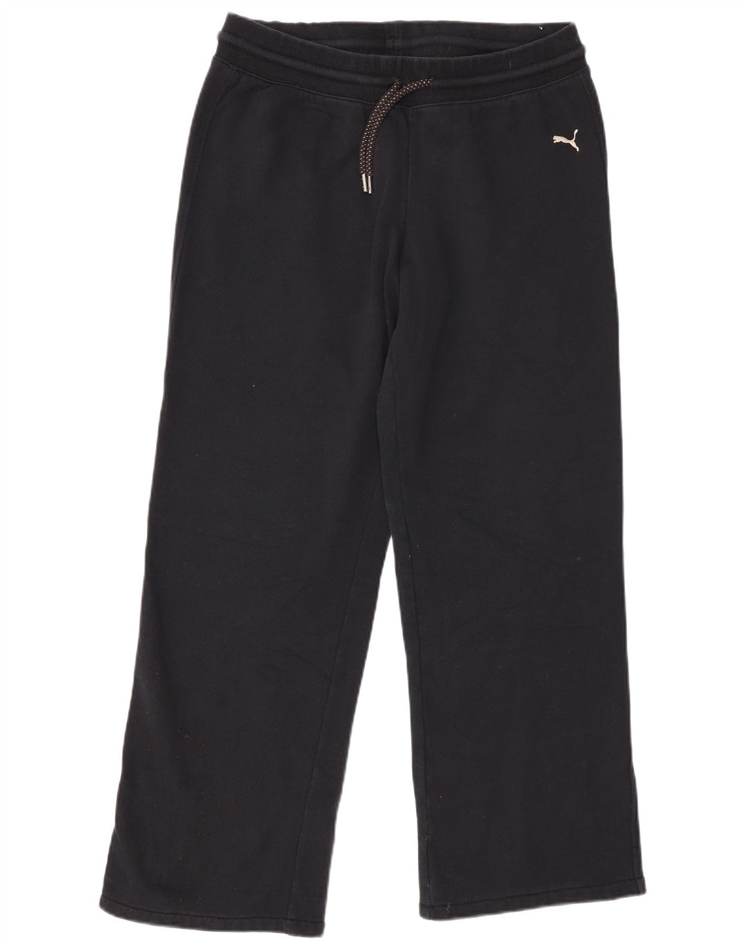 PUMA Pantalones de chándal para mujer UK 46 Large Black Cotton