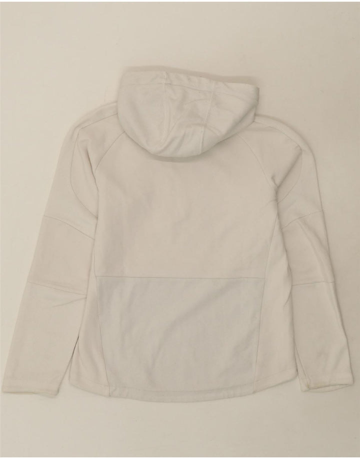 PUMA Mens Hoodie Jumper Medium White Vintage Puma and Second-Hand Puma from Messina Hembry 