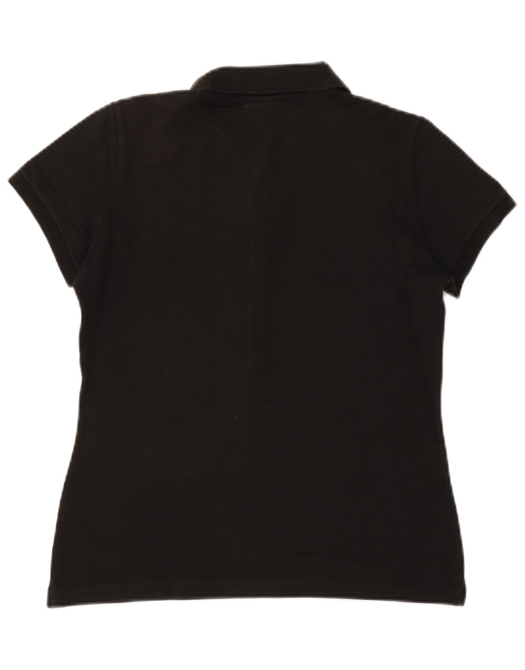 Polo Lacoste Mujer Talla 44 Grande Algodón Negro